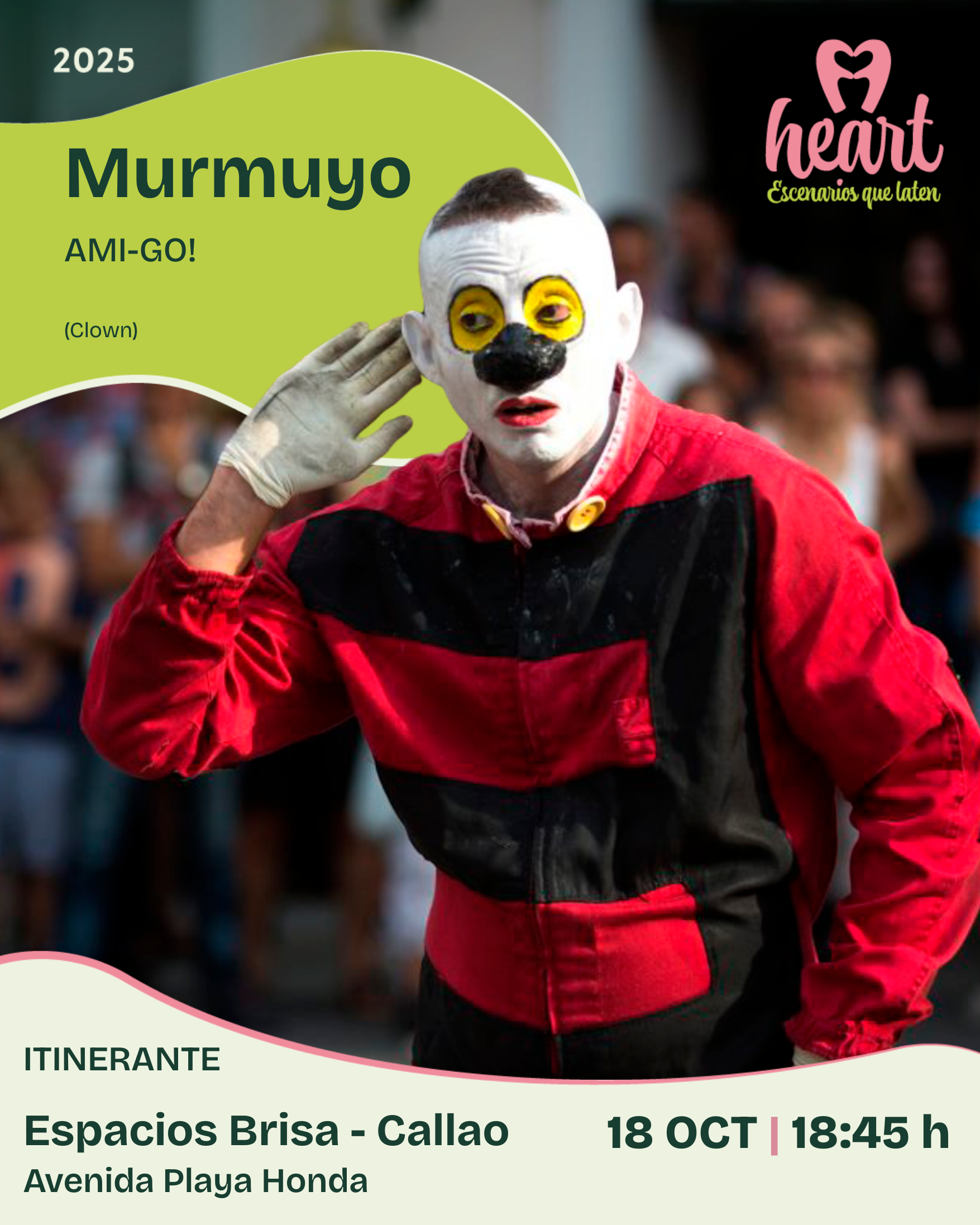 Gemurmel. Ami GO! Herz Lanzarote